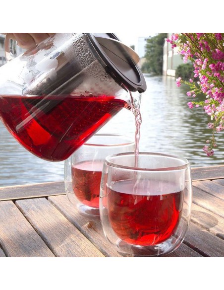 Teiera con infusione controllata. Capacità 0,4lt