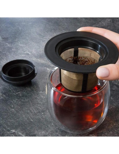 Tazza Doppia Camera Con Filtro 130ml