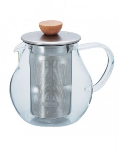 Teiera con coperchio acciaio