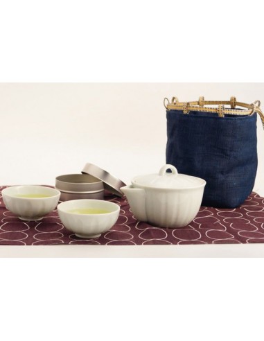Kit Sencha da viaggio bianco