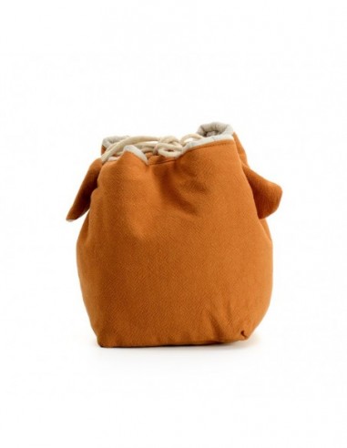 Borsa kit viaggio marrone chiaro