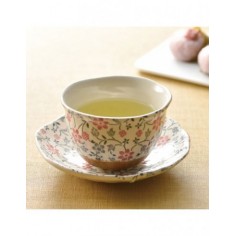 Tazza fiori con piattino 170ml 2