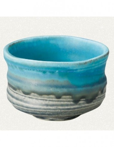 Tazza matcha azzurra diam.10,5cm e h.7,0cm