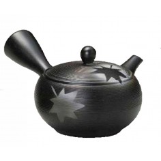 Teiera kyusu tradizionale con foglie d'acero 320ml