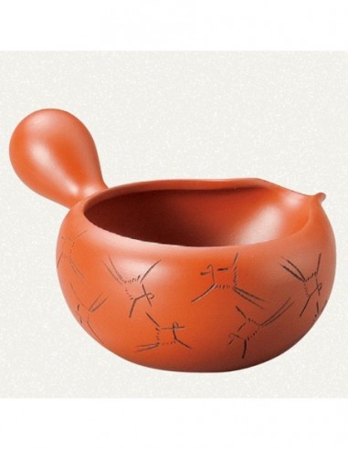 Brocca Shiboridashi Arancione Con Decori 180ml