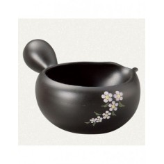 Brocca Shiboridashi Nera Con Fiori 190ml