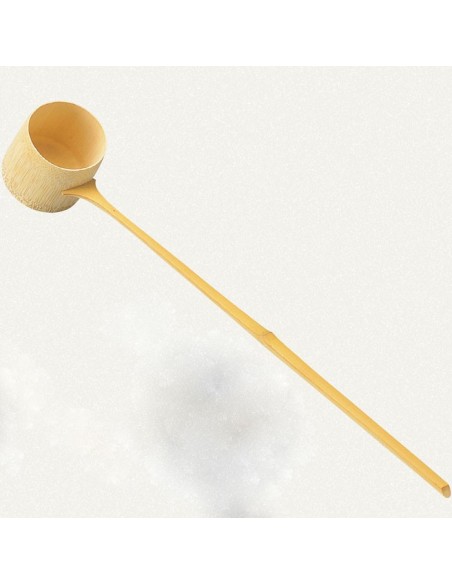Mestolo per matcha in bambu chiaro 18,5cm