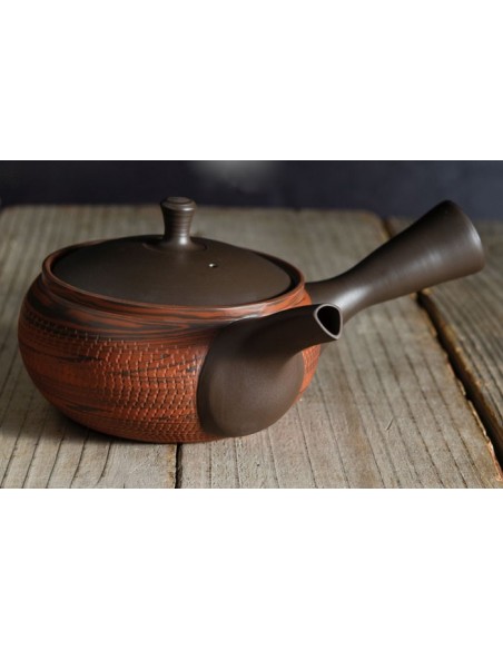 Kyusu rossa base piatta 200ml
