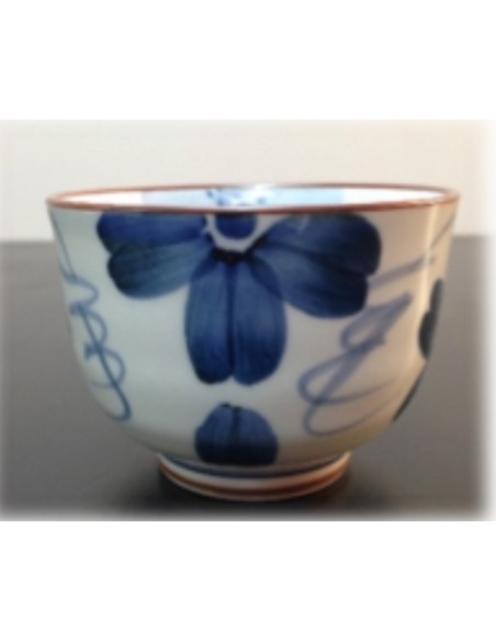 Tazza Linea Jing Xian con decori blu 150ml