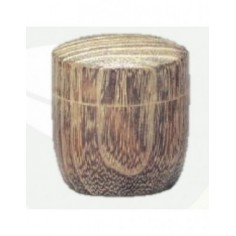 Contenitore per tè matcha legno chiaro 20gr