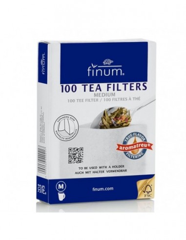 Filtro in carta bianco m (100pz)