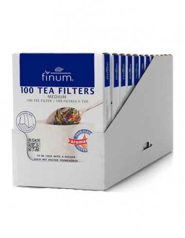 Filtro in carta bianco m (100pz)