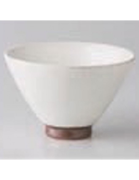 Tazza bianca con fondo marrone 300ml