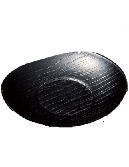 Sottotazza legno scuro 11,5x9,8cm