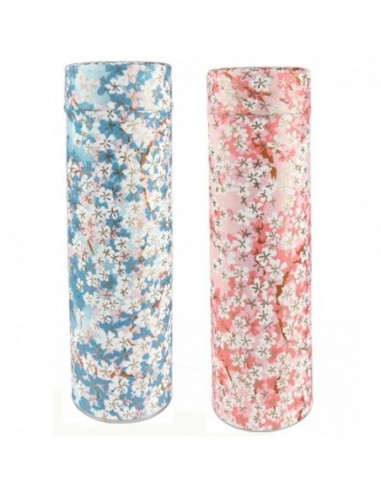 Washi fiori rosa e azzurri 75gr