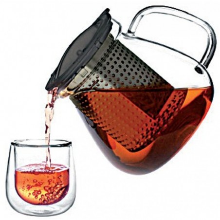 Teiera con infusione controllata. Capacità 0,8 Lt