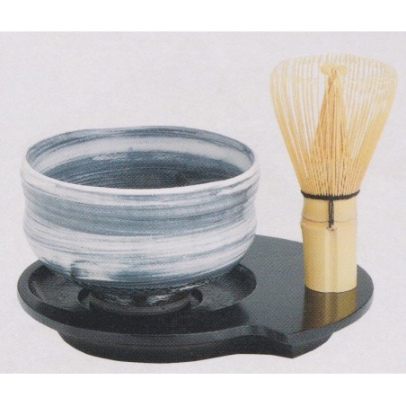 Base in Legno per tazza Matcha e Chasen